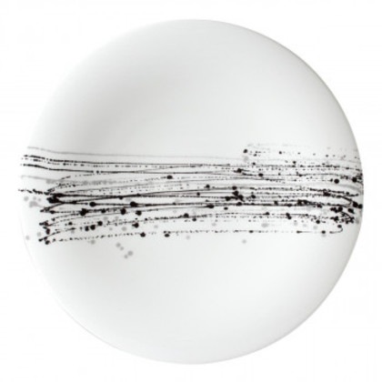 NIKKO(ニッコー) コシノヒロコ 墨の瞬 拍(HAKU) 30.5cmプレート 11116-0030