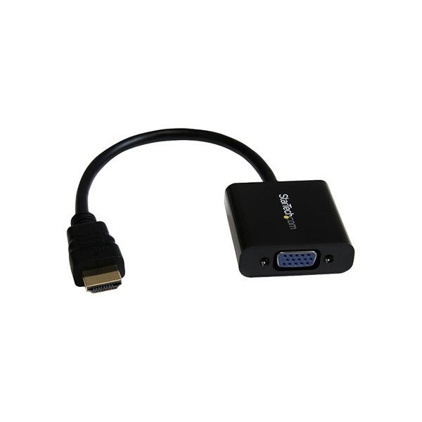 （まとめ）StarTechHDMI-VGA変換コンバータ 19201080 HD2VGAE2 1個2セット