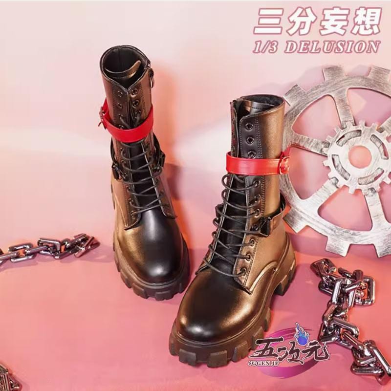恋と深空　主人公　ハンターズボン戦闘セット　コスプレ　専用靴