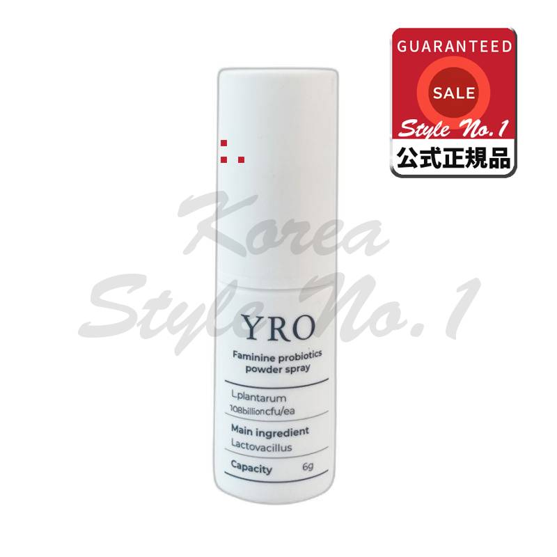YROワイロ女性清浄剤プロバイオティクスパウダースプレー6g