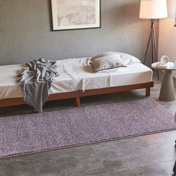 スミノエ ラグ ルネ 90×190cm モーヴ 防炎 13139886-67-90190 メーカー直送 17,363円