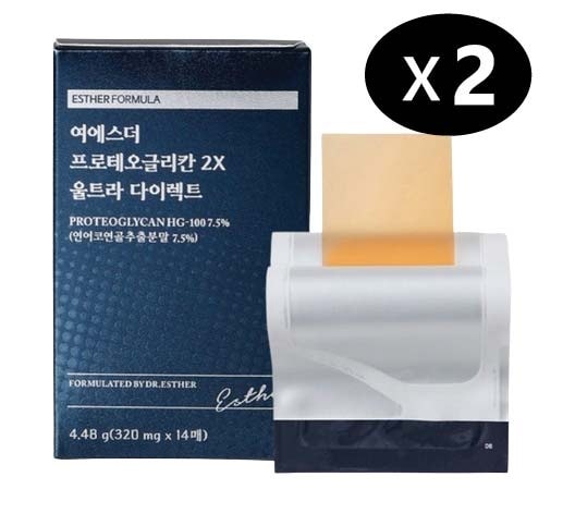 プロテオグリカン 2X ウルトラダイレクトフィルム 320 mg x 14枚 (4.48g)