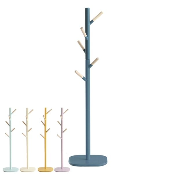 ポールハンガー キッズ フック5本付き 収納 洋服掛け