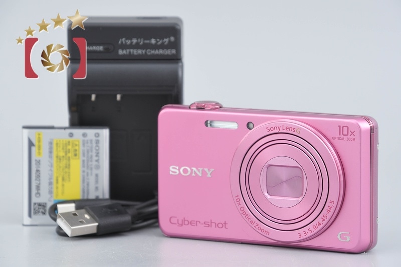 Cyber-shot DSC-WX220 ピンク デジタルスチルカメラ 多言語対応