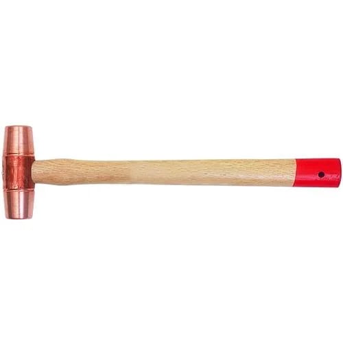 【メーカー直送品】OH 強力型銅ハンマー #5 頭径43mm FH-50