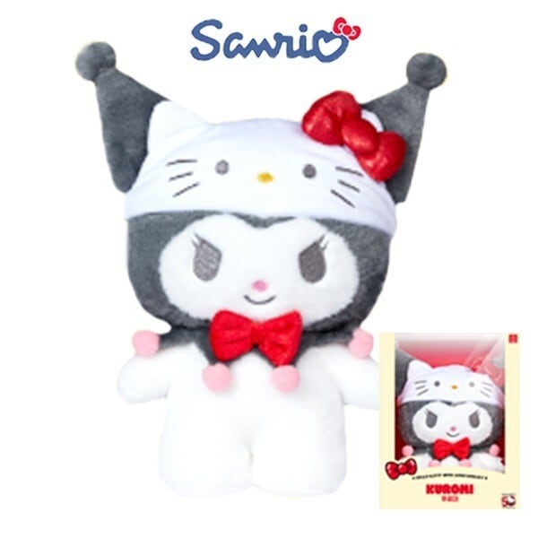 ハローキティ 50周年 黒海人形 愛着動物