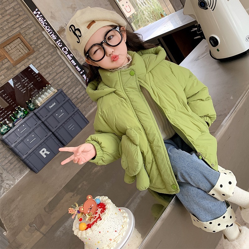 子供服子供用立体ベアダウンジャケット
