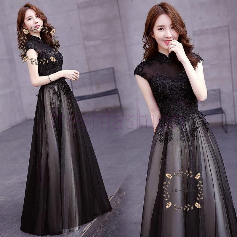 パーティードレス ロングドレス 披露宴 パーティドレス 大きいサイズ 二次会ドレス 結婚式 ドレス ワンピース Aライン お呼ばれドレス 20代 30代 40代