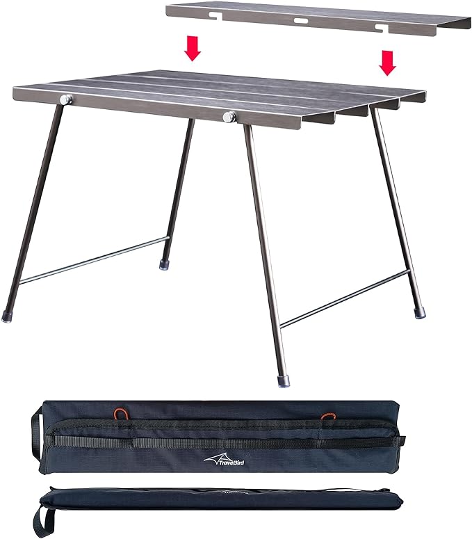 ブル ポータブル 折り畳み アウトドア 超軽量 コンパクト ローテーブル ソロキャンプ アルミ合金サイドテーブル 収納袋付き 拡張可能 ピクニック ビーチ キャンプ テント ハイキング 適用