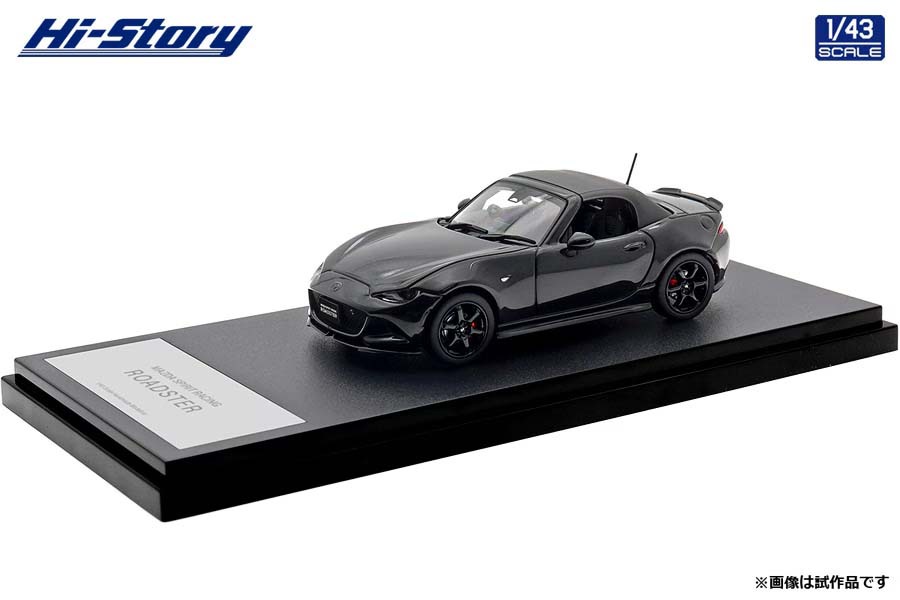ハイストーリー 1/43 MAZDA SPIRIT RACING ROADSTER (2025) ジェットブラックマイカ【HS562BK】 ミニカー HS562BK マツダ スピリットレーシングRS