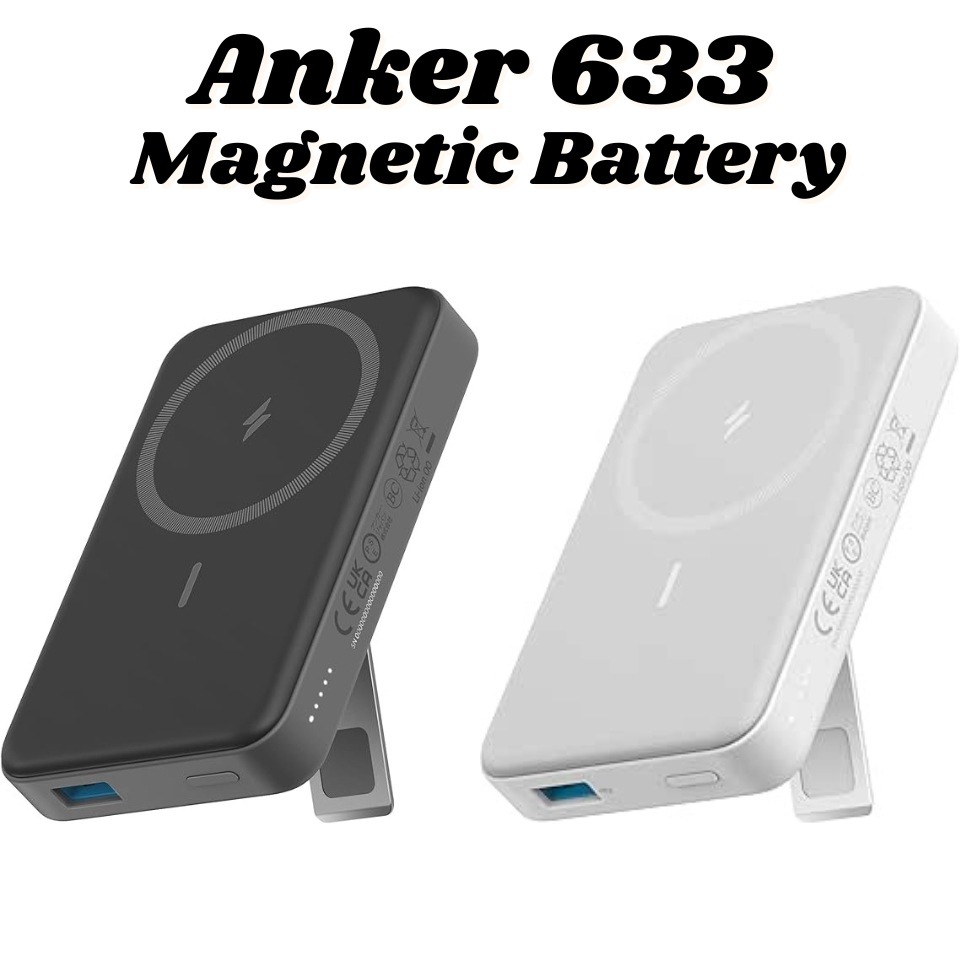 633 Magnetic Battery MagGo マグネット式ワイヤレス充電対応 10000mAh コンパクトモバイルバッテリー