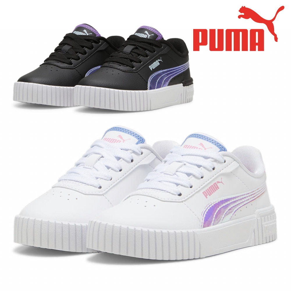 プーマ スニーカー キッズ キャリーナ 2.0 ディープダイブ PS 396546 01 02 PUMA コートスニーカー
