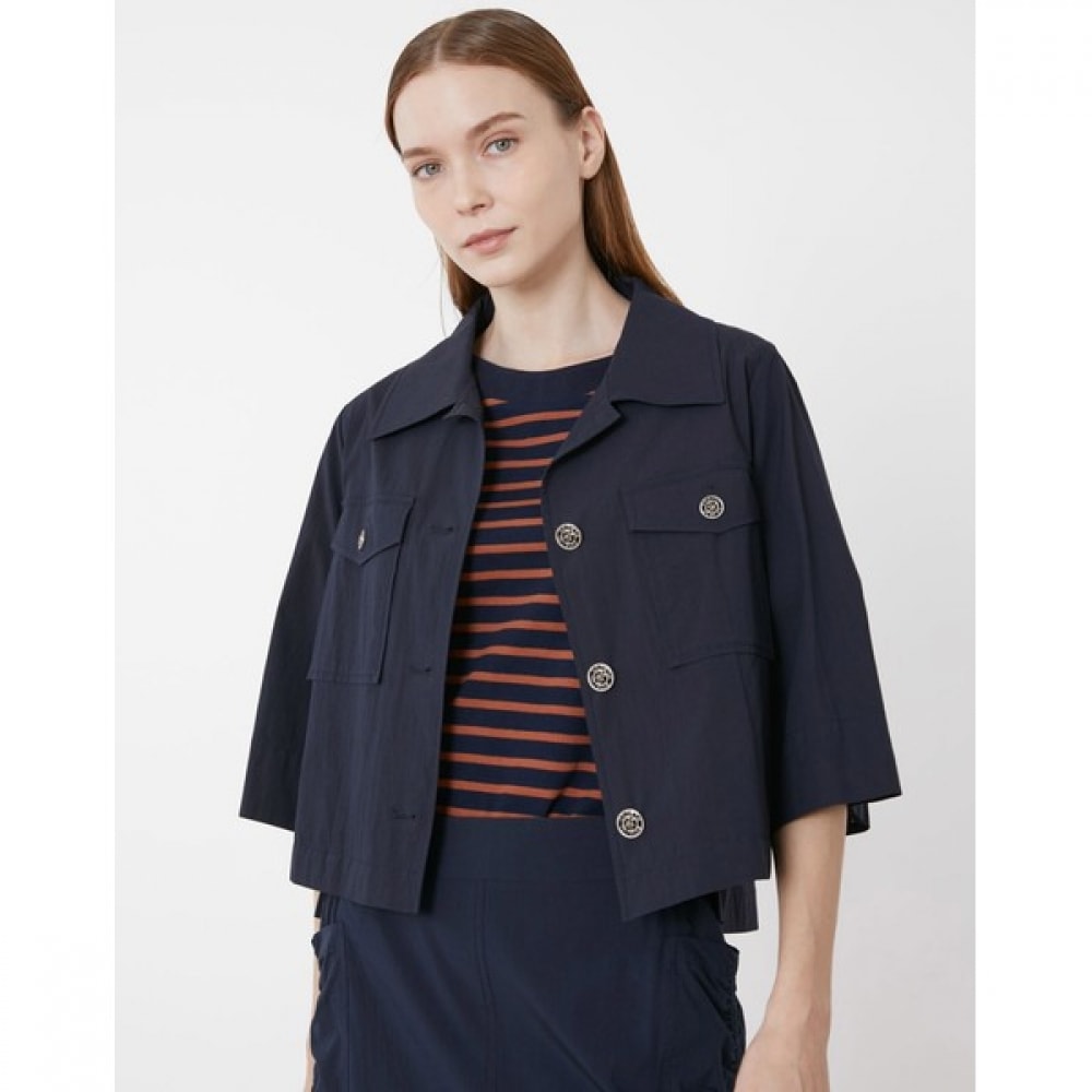 [オリビアローレン] クロップボタンジャケット_VVCFU3M4381