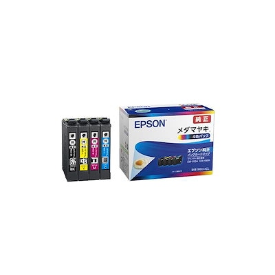 他サイト： エプソン　EPSON　純正インクカートリッジ 4色パック　MED-4CLの商品画像