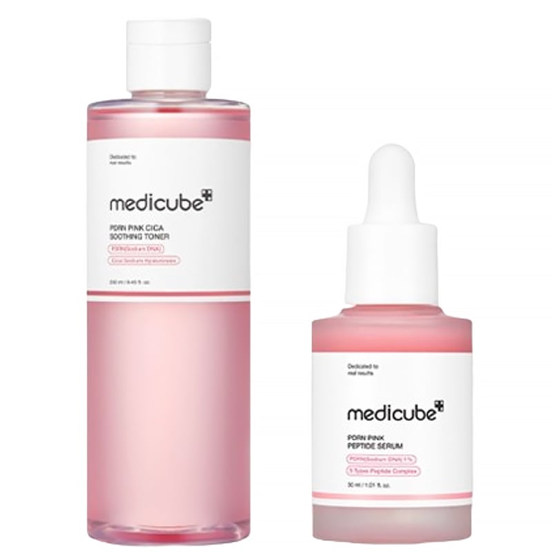 (NEW） PDRN 2点セット PDRN ピンク ペプチド アンプル 30ml +PDRN ピンク シカ スージング トナー 250ml