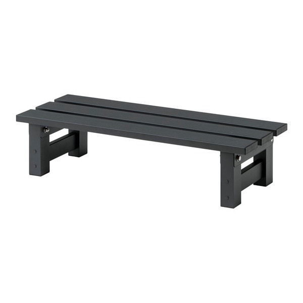 JST-74 アルミデッキ ステップ 74cm チャコールグレー メーカー直送