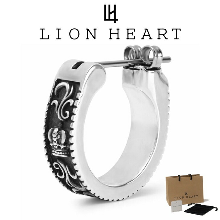 ピアス メンズ レディース クロッシング ピアス タテガミクラウン LH HOWL SV925 LH-1EA202 メンズピアス 片耳用 1点売り クリスマス 【ネコポス】