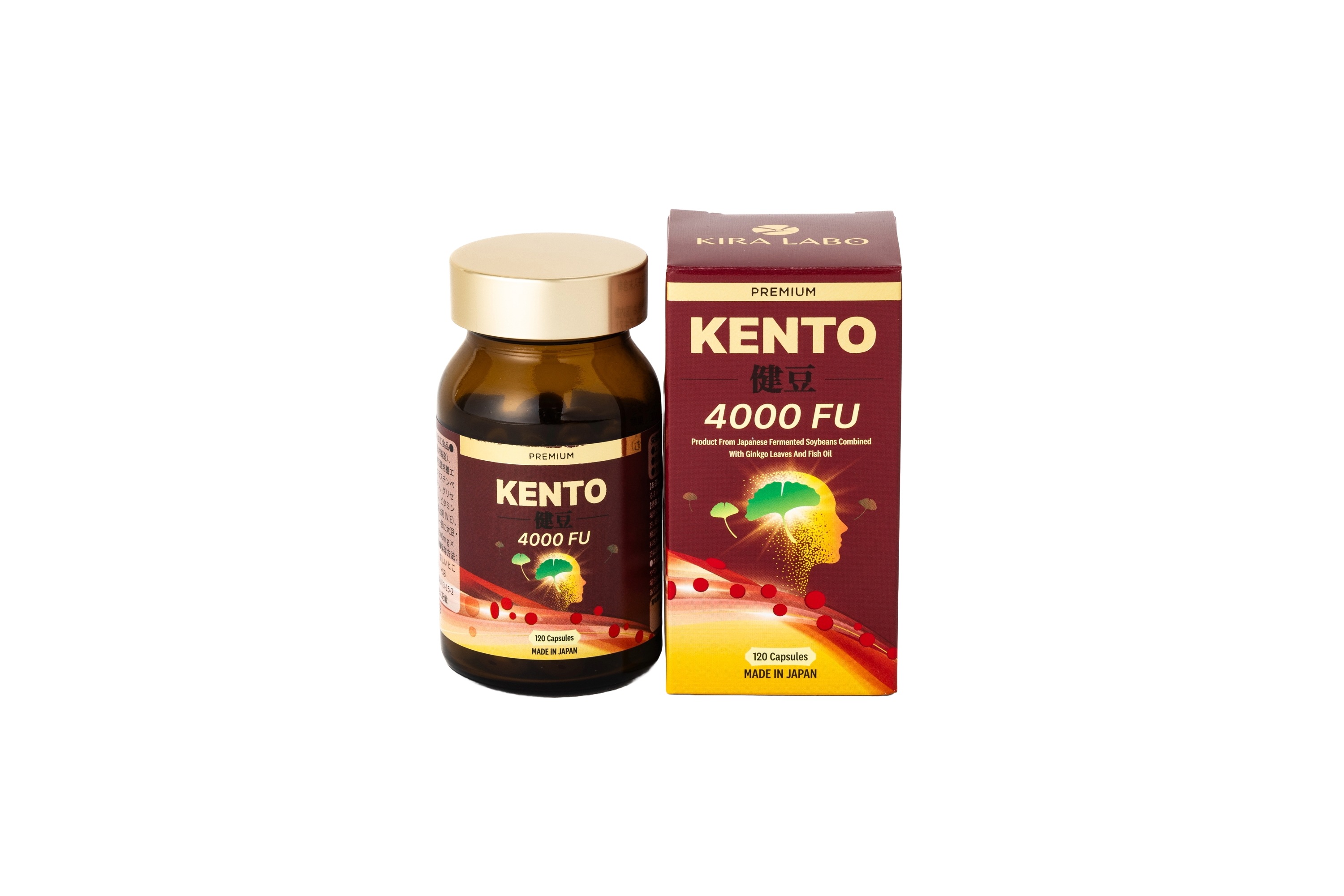プレミアム健豆 KENTO 4000FU ナットウキナーゼ DHA イチョウ葉エキス ルンブルクス末 納豆菌 デキストリン エラスチン ビタミンE ビタミンB6 ビタミンC 葉酸 ビタミンD