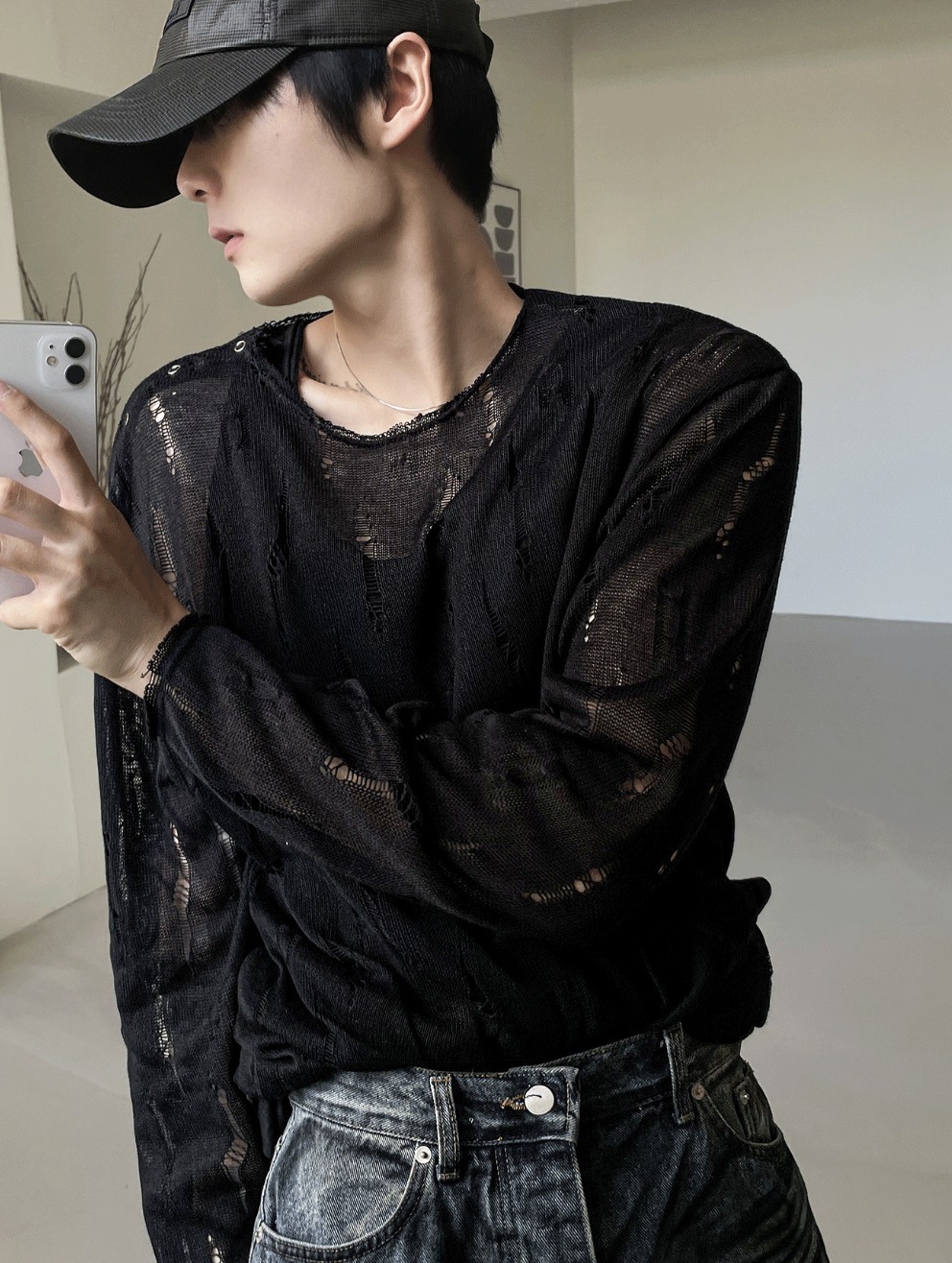 [COSYHARU公式]Elo Vintage Snap Summer T-shirt