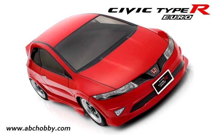 ABCホビー 1/10 電動RC組立キット ガンベイド Honda・シビック TYPE R EURO【25601】 ラジコン ABC 25601 ガンベイド シビックタイプ R EURO