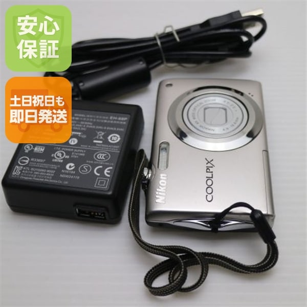 美品 COOLPIX S3000 ピュアシルバー Nikon デジカメ 18