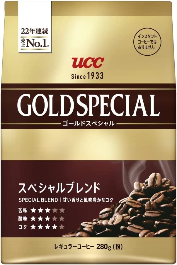 【送料無料】UCC 上島珈琲 ゴールドスペシャル スペシャルブレンド 280g12袋 【レギュラーコーヒー】