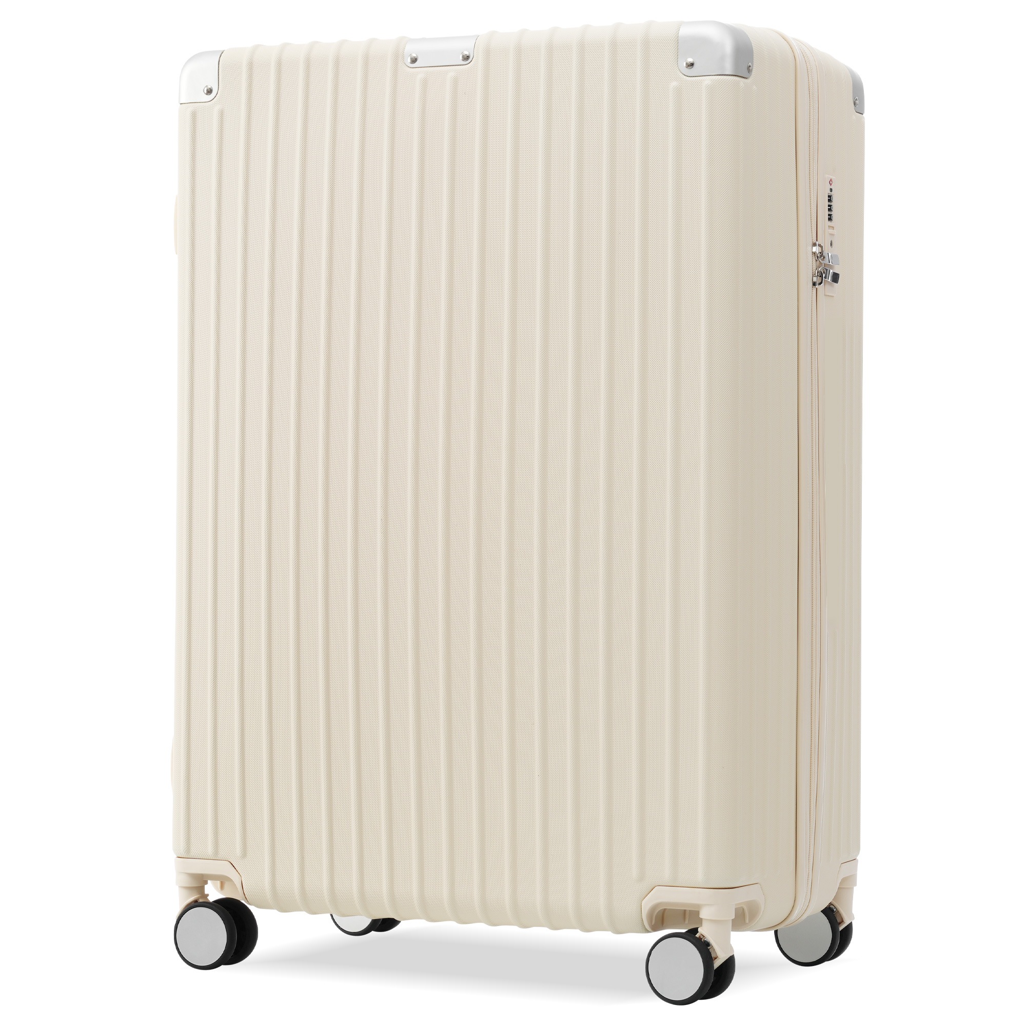 【国内発送&送·料·無·料】スーツケースアルミコーナーパッドおしゃれキャリーケース機内持ち込み2日~3日Sサイズ大容量超軽量ストッパー付き軽いキャリーバッグSサイズ