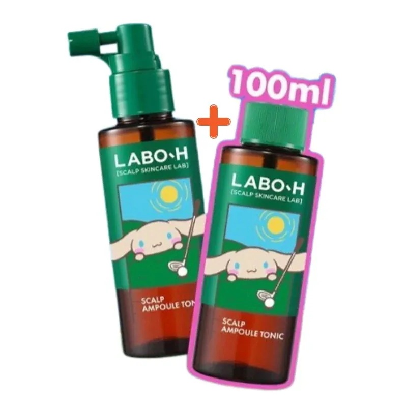 [25SS/新作](1+1)スカルプ強化 アンプルトニック 100ml+100mlリフィル #タンニング シナモロール エディション #sanrio