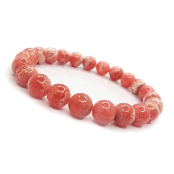 天然石 パワーストーン インカローズ ブレスレット 約8mm アルゼンチン産 10,800円