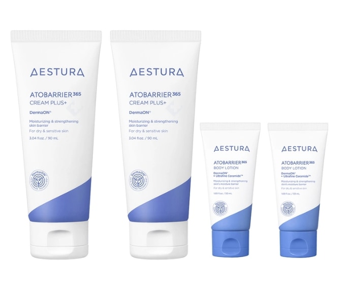 アトバリア365 クリームプラス 90ml + 90ml + アトバリア365 ボディローション 50ml + 50ml