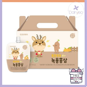 丈夫スクスク 鹿茸紅参汁40ML30パック子供用飲料 韓国食品 韓国の子供用飲料 子供の紅参 子供人参 韓国人参 韓国紅参