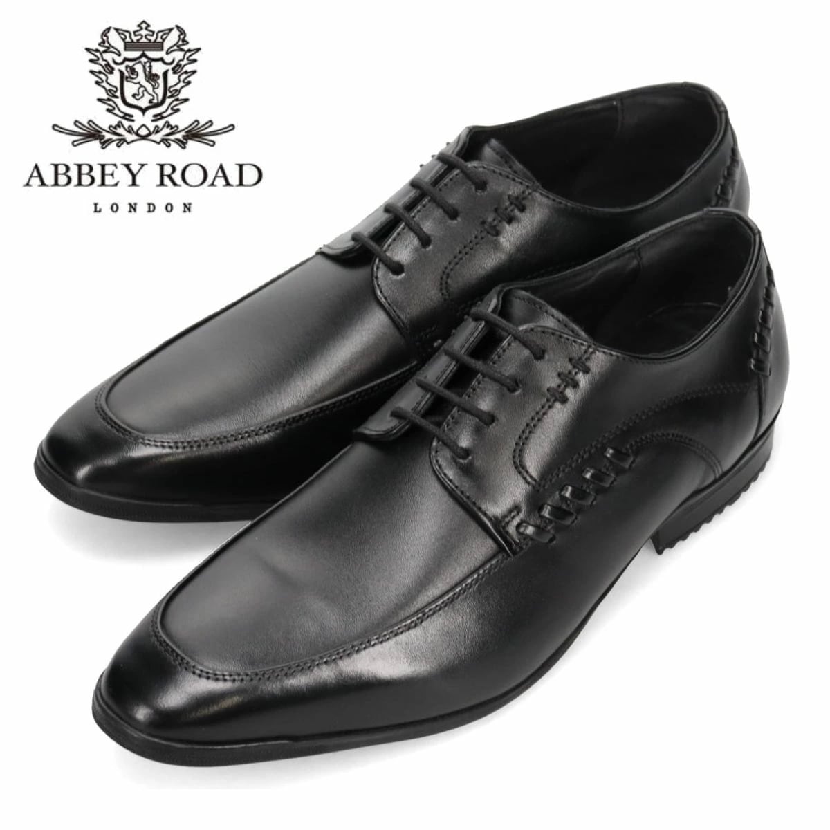 ABBEY ROAD アビーロード メンズ レザー ドレスシューズ AB8007 ブラック 本革 ビジネスシューズ フォーマル 8007 レースアップ 紐靴 madrasマドラス