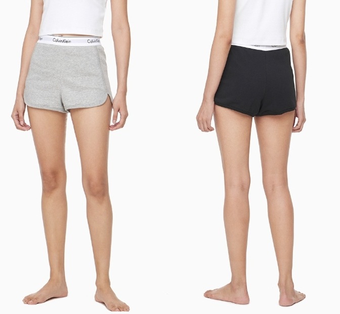 Womens Modern Cotton Lounge Shorts (QS7376)