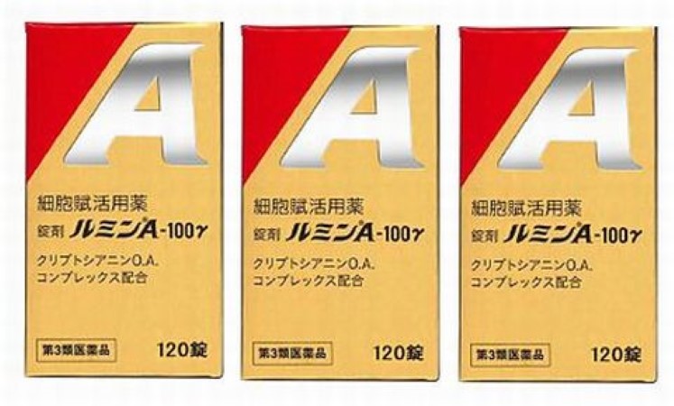 ルミンA 100γ 120錠[3個セット] 健創製薬 第3類医薬品 日水