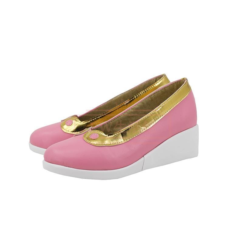 新品限定バーチャル YouTuber VTuber 桃鈴ねね コスプレ 靴 道具小物 ブーツ ハロウィン 仮装 変装 コスチューム