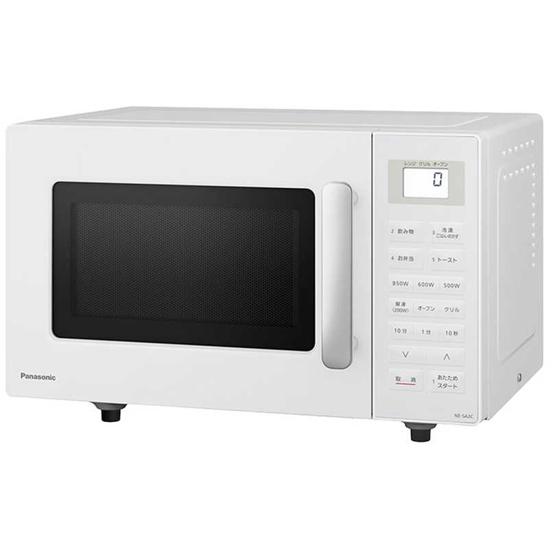 パナソニック　Panasonic　オーブンレンジ 16L フラット シンプルデザイン ホワイト　NE-SA2C-W