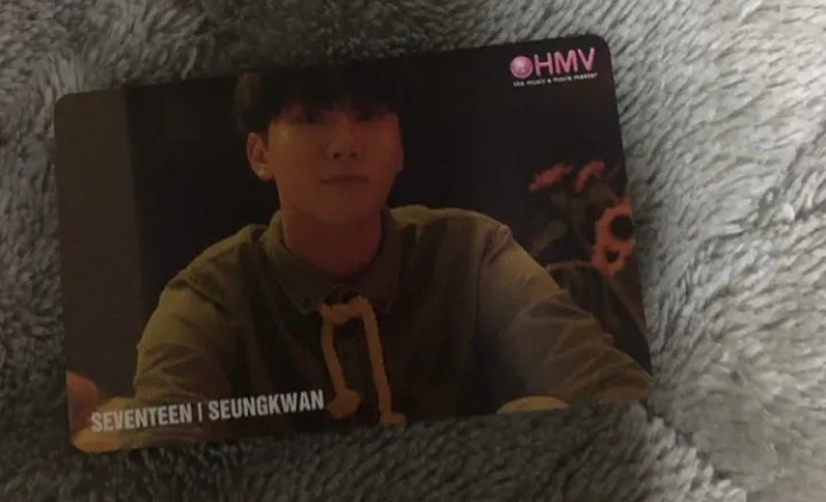 SEVENTEEN YOU MADE MYDAWNカードSEUNGKWAN新品d