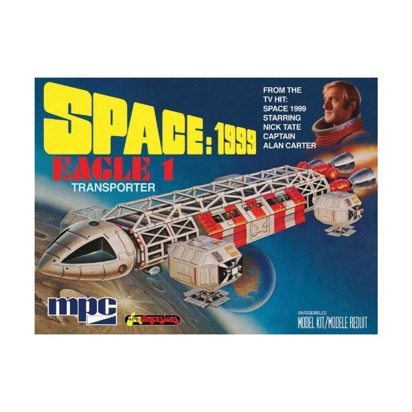 C.P.M. MPC 1:72 Scale Space 1999 Eagle-1 Transporter Model Kit 並行輸入品