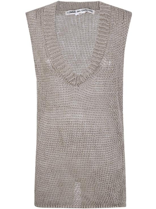 COMME DES GARCONS Women Sweater GQ N006 ECRU