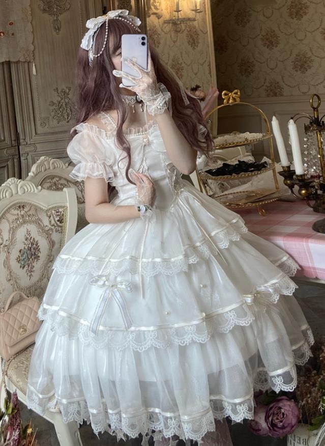 146【新作登場 最安値】 ロリータ 甘いドレスワンピース　 ゴスロリ コスプレ メイド服 コスチューム 文化祭 学園祭 衣装 仮装 ハロウィン おすすめ 可愛い ドレス　日常　写真　舞台