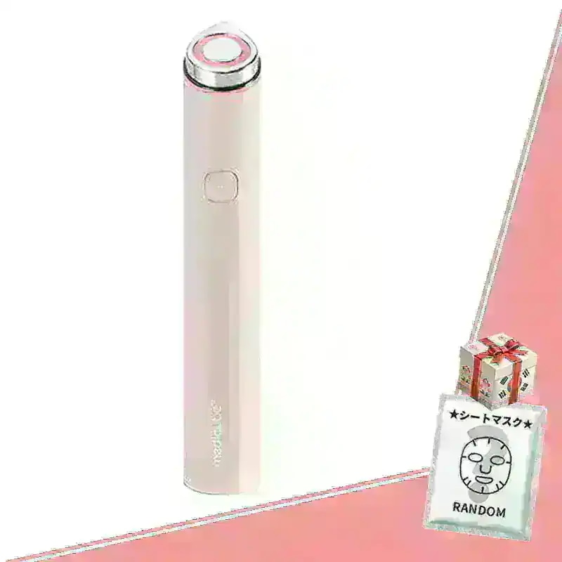 【新品・限定】メディキューブ　ブースタープロミニ ホワイト＋ピンクセラム＋おまけ 新品未開封 】medicube ブースタープロ ミニ 美顔器 ピンクおまけ付