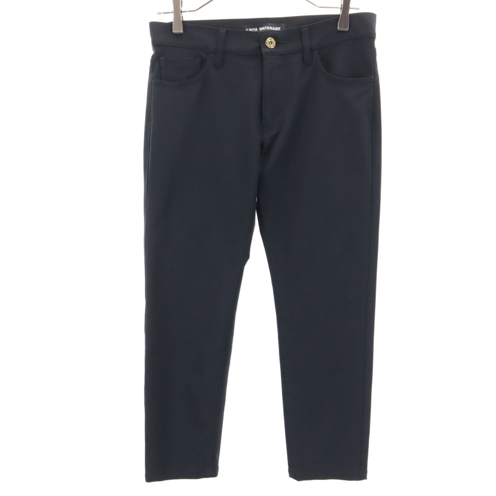 2021年 日本製 ストレッチ クロップドパンツ S チャコールブラック コムデギャルソン レディース