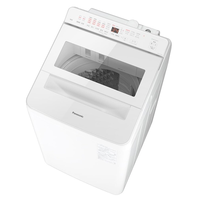 Panasonic パナソニック 全自動洗濯機 NA-FA10K5 ホワイト 10kg スゴ落ち泡洗浄 自動投入