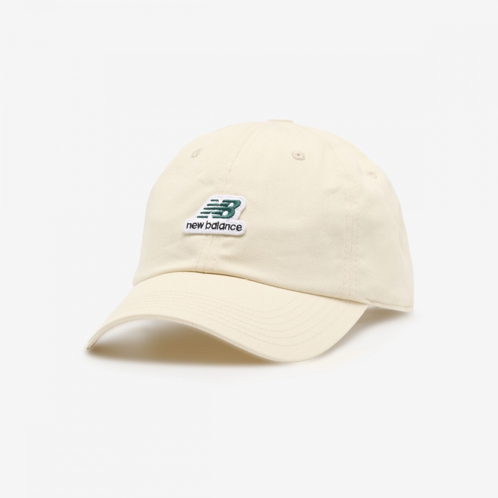 ニューバランス スタックト ワッペン ロゴ ボールキャップ (アイボリー) NBGDFF1103