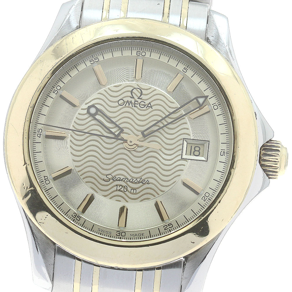 オメガ OMEGA 2311.11 シーマスター120 デイト クォーツ メンズ _881994【中古】