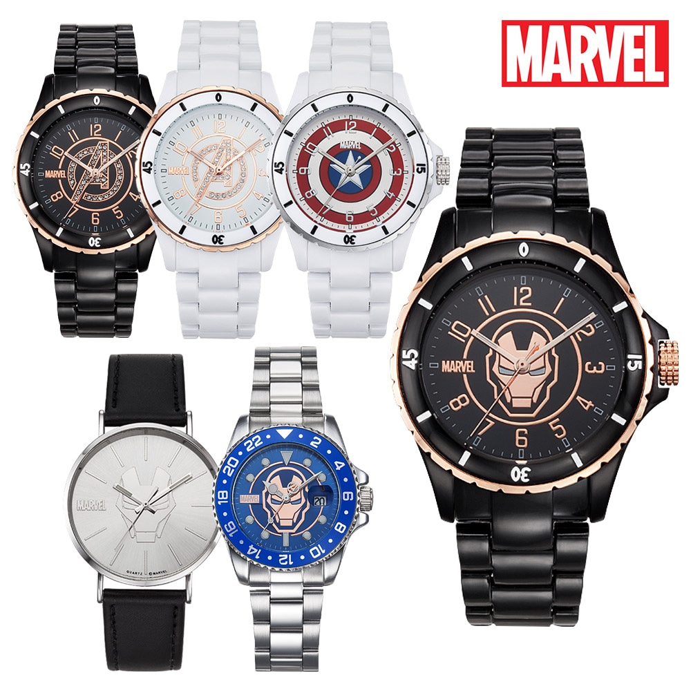 クリスマスプレゼントにMARVELキャプテンアメリカ/アイアンマン100％AUTHENTIC WRIST WATCH /メンズ女性キッズウォッチ/