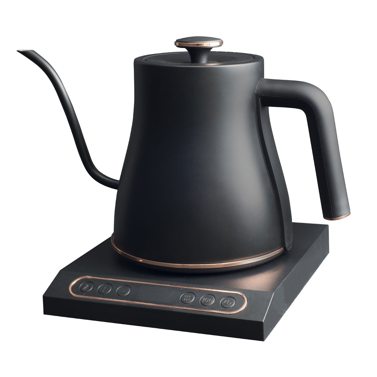 YAMAZEN YKN-C1280-B 電気ケトル　0.8L　ブラック YKNC1280B