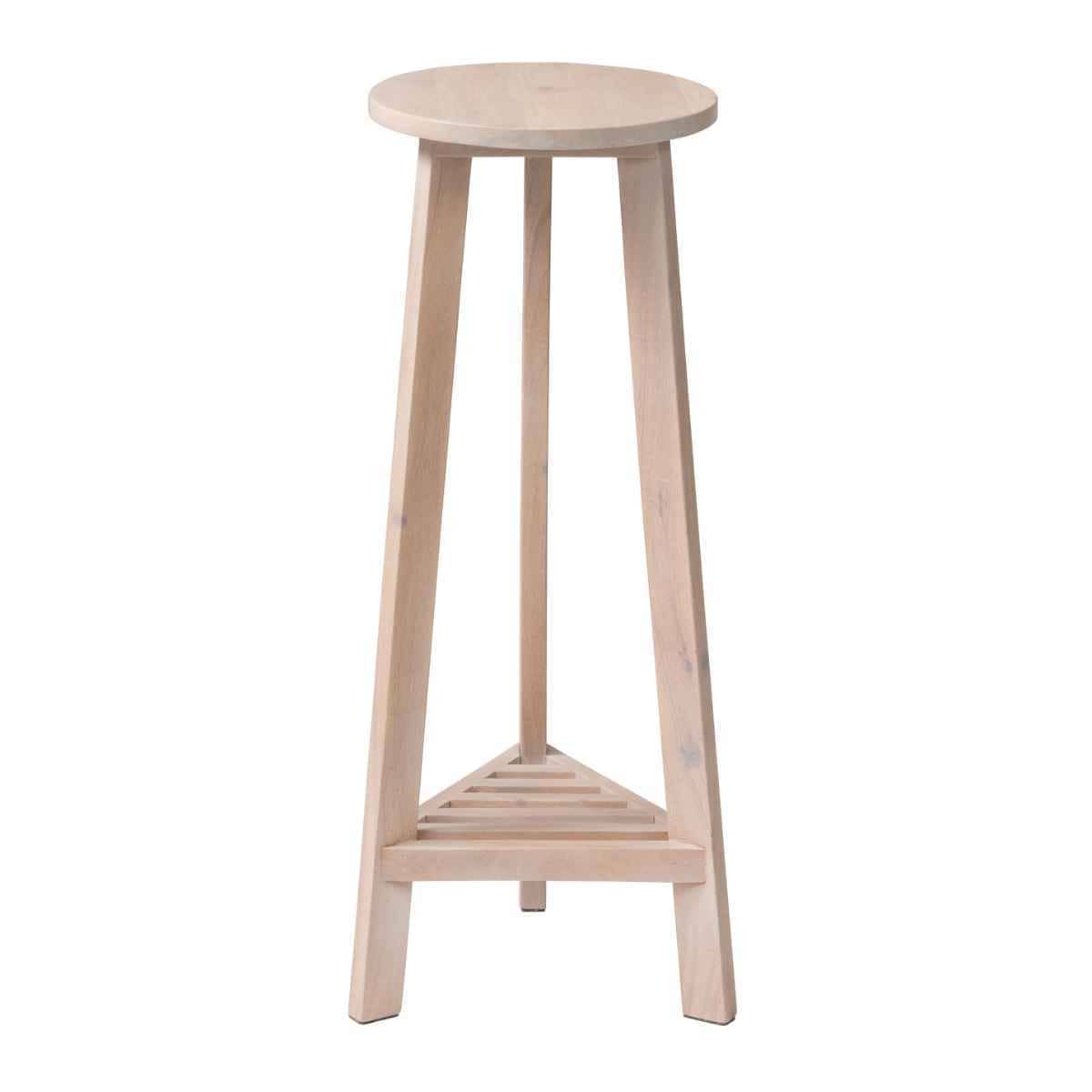 プランタースタンド プランターベース M 高さ65x直径25cm 木製 フラワースタンド 花台 飾り台 フラワー スタンド 花台スツール 木 丸 室内 植木鉢スタンド 台 縦長 置く 植物