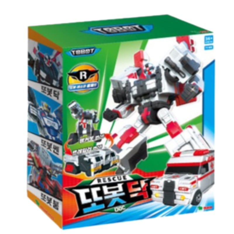 [NEW] トボット 韓国/ ロボット/ アトラクション/ 変身ロボット/ アクションフィギュア/ 誕生日プレゼント/ 男/ アニメ/ レスキュー/ 自動車/ 救急車