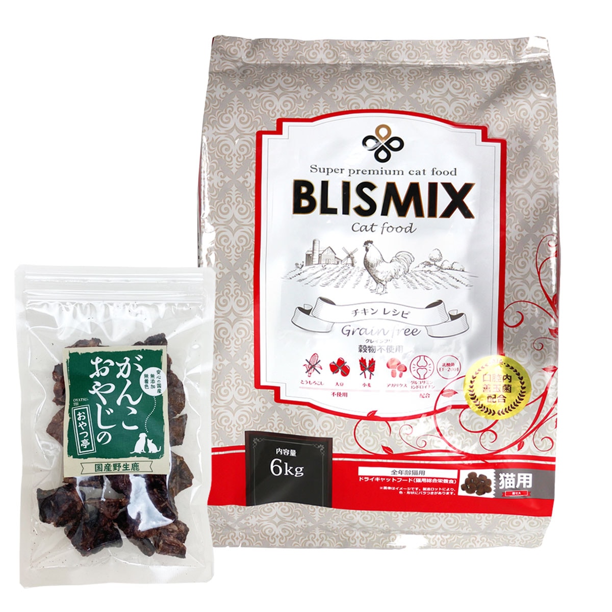 キャットフードグレインフリー 6kg 【国産鹿ラング15g付き】